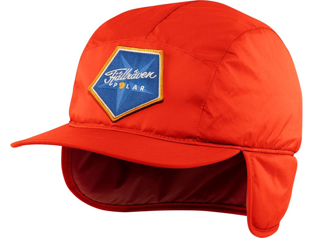 fjellreven polar padded cap - flame orange