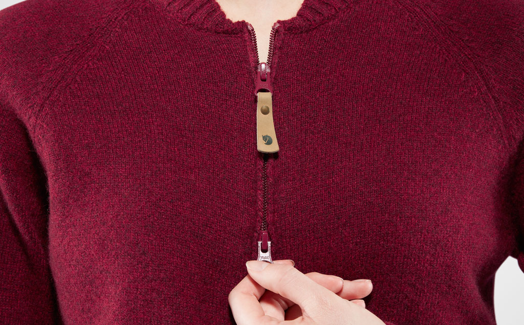 Fjellreven Övik Re-Wool Zip Jacket Dame - Image 6