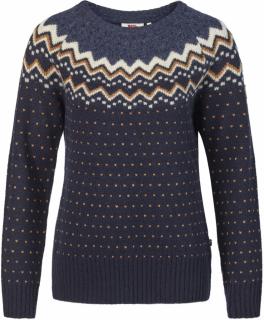 fjellreven Övik knit sweater dame - dark navy