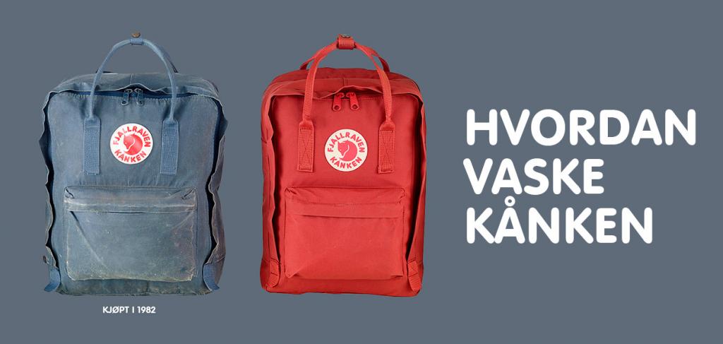 Hvordan vaske Fjellreven Kånken