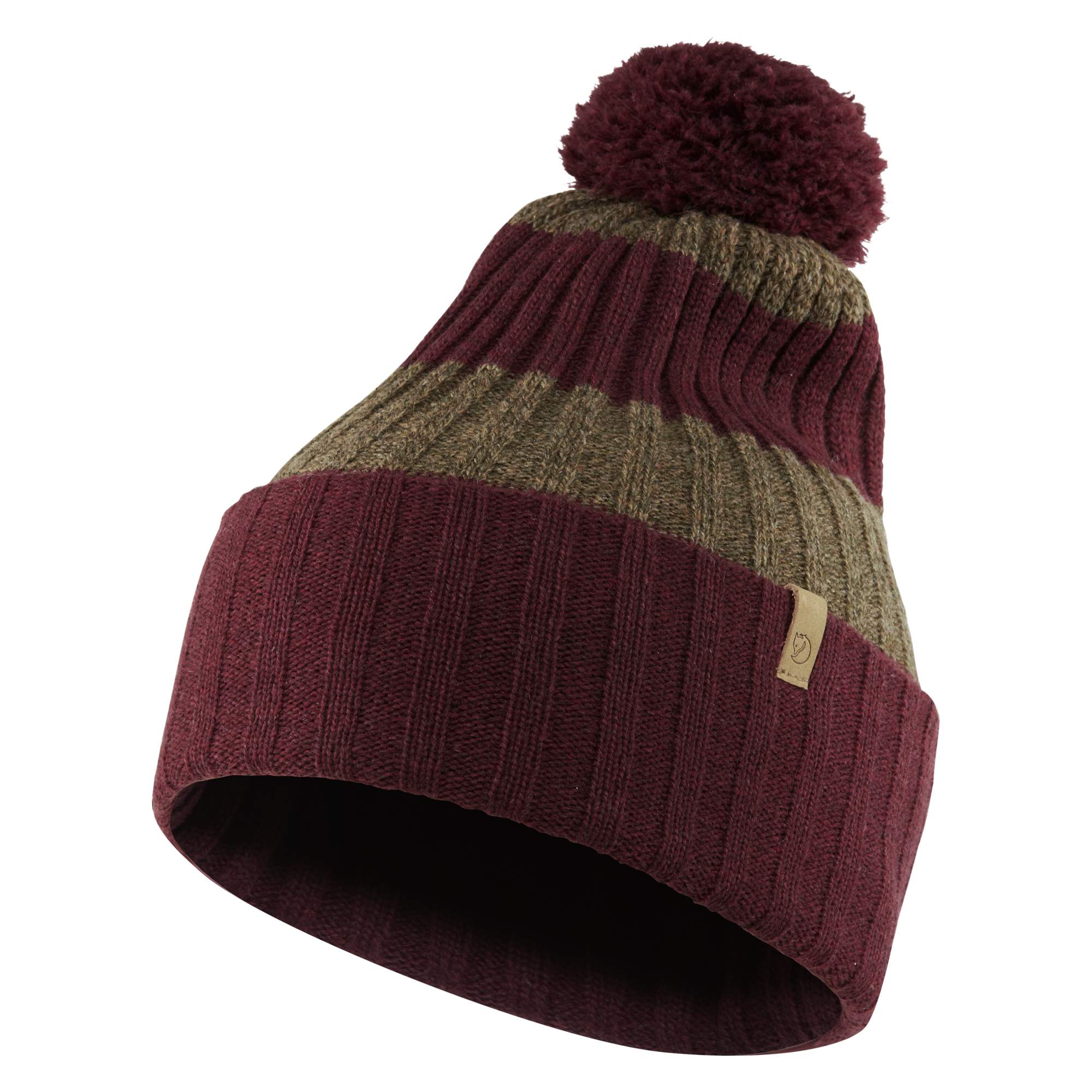 fjellreven byron solid pom lue - dark garnet