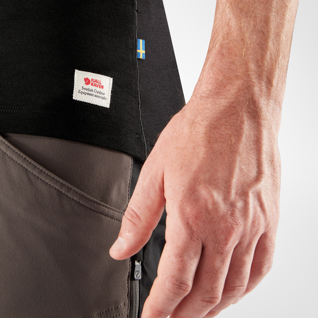 Fjellreven Keb Wool T-Shirt Print Herre - Image 8