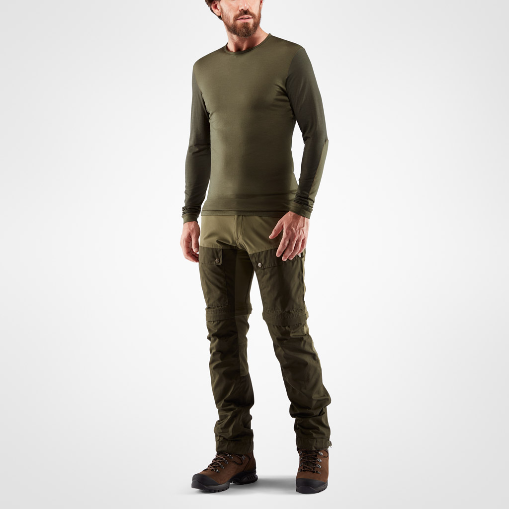 Fjellreven Keb Wool T-Shirt LS Herre - Image 4