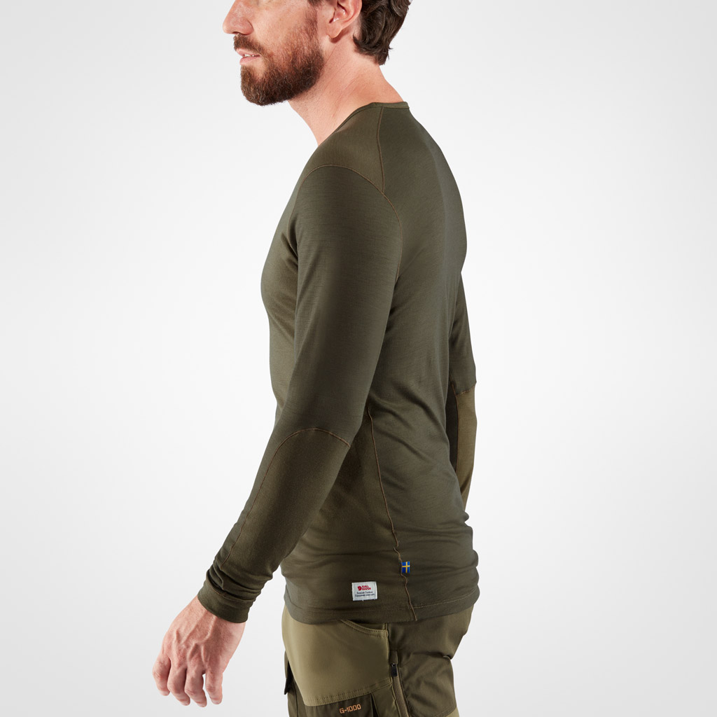 Fjellreven Keb Wool T-Shirt LS Herre - Image 5