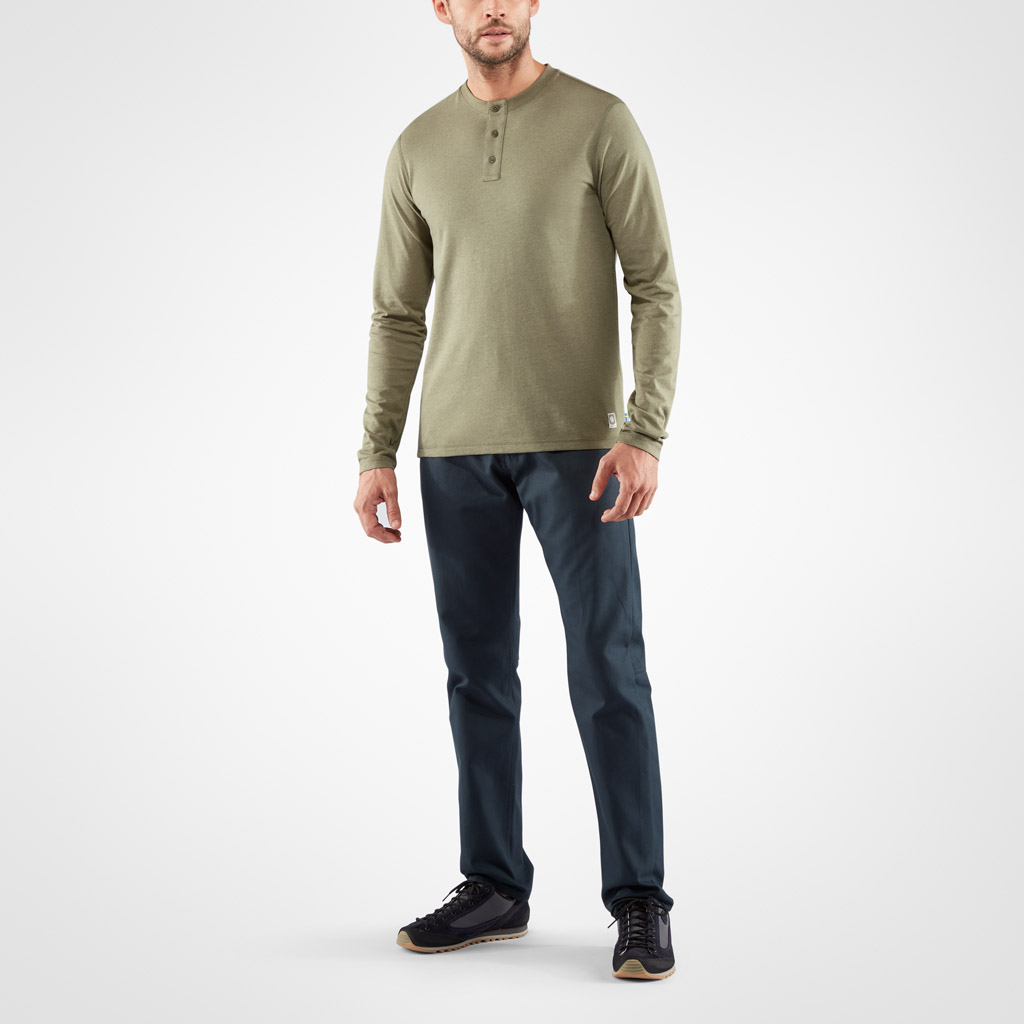 Fjellreven Greenland Re-Cotton Buttoned LS Herre - Image 5