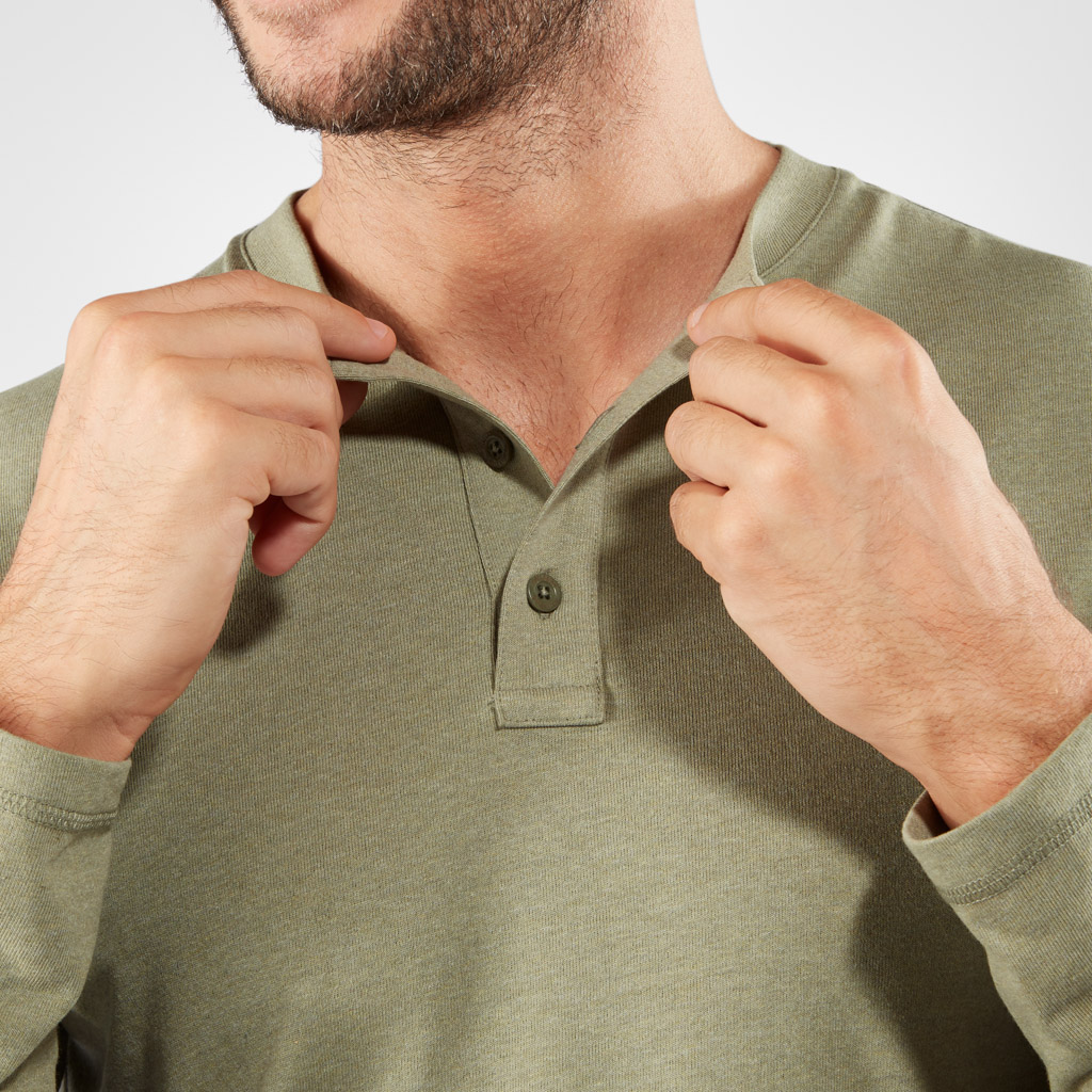 Fjellreven Greenland Re-Cotton Buttoned LS Herre - Image 8