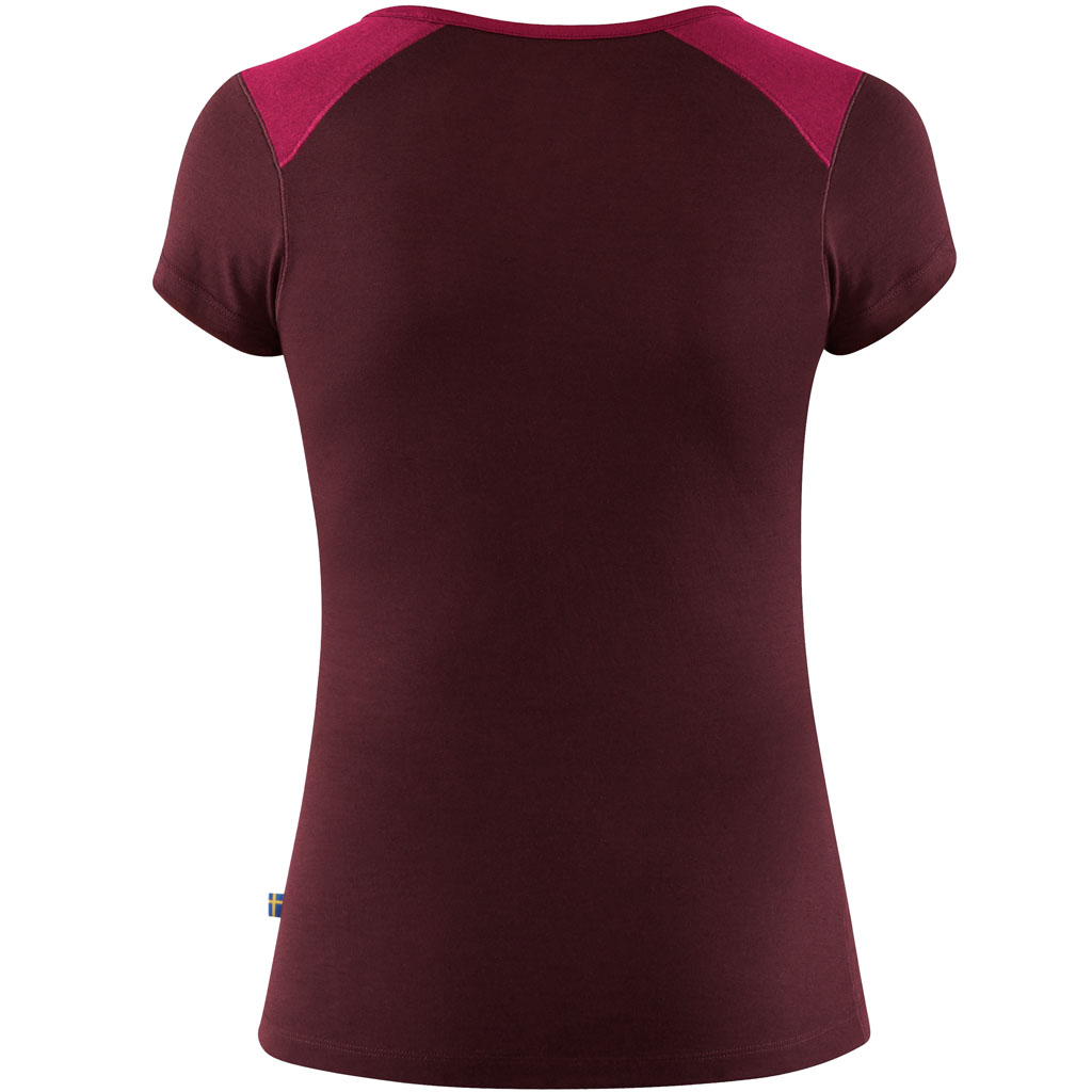 Fjellreven Keb Wool T-Shirt Print Dame - Image 2