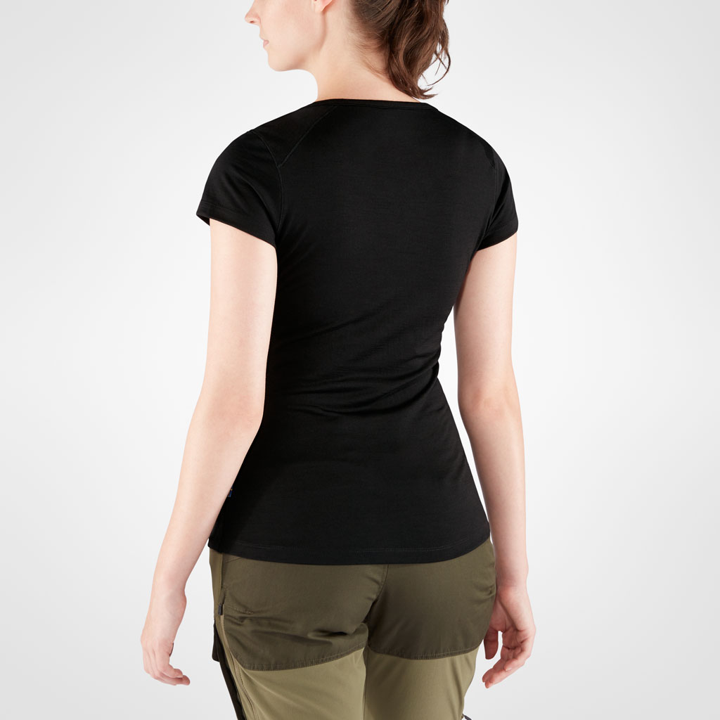 Fjellreven Keb Wool T-Shirt Print Dame - Image 5