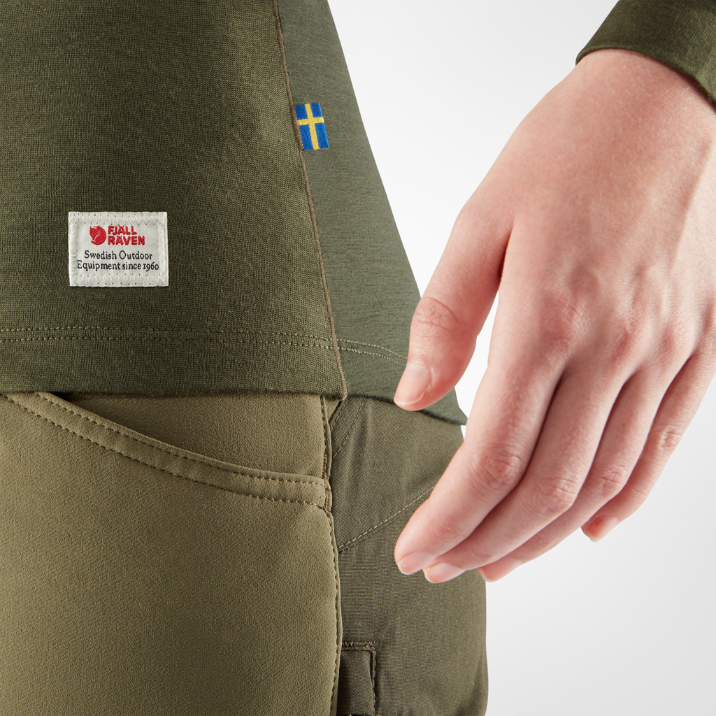 Fjellreven Keb Wool T-Shirt LS Dame - Image 9