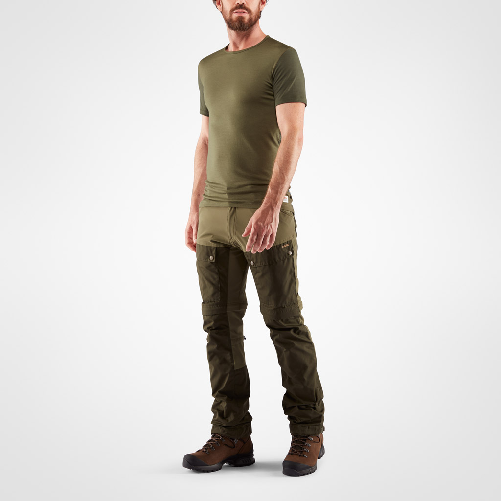 Fjellreven Keb Wool T-Shirt Herre - Image 3