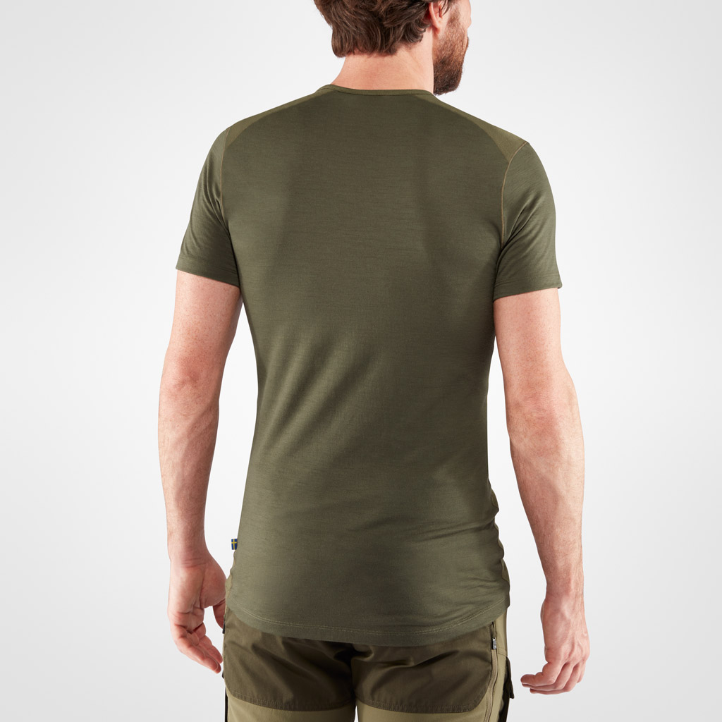 Fjellreven Keb Wool T-Shirt Herre - Image 5