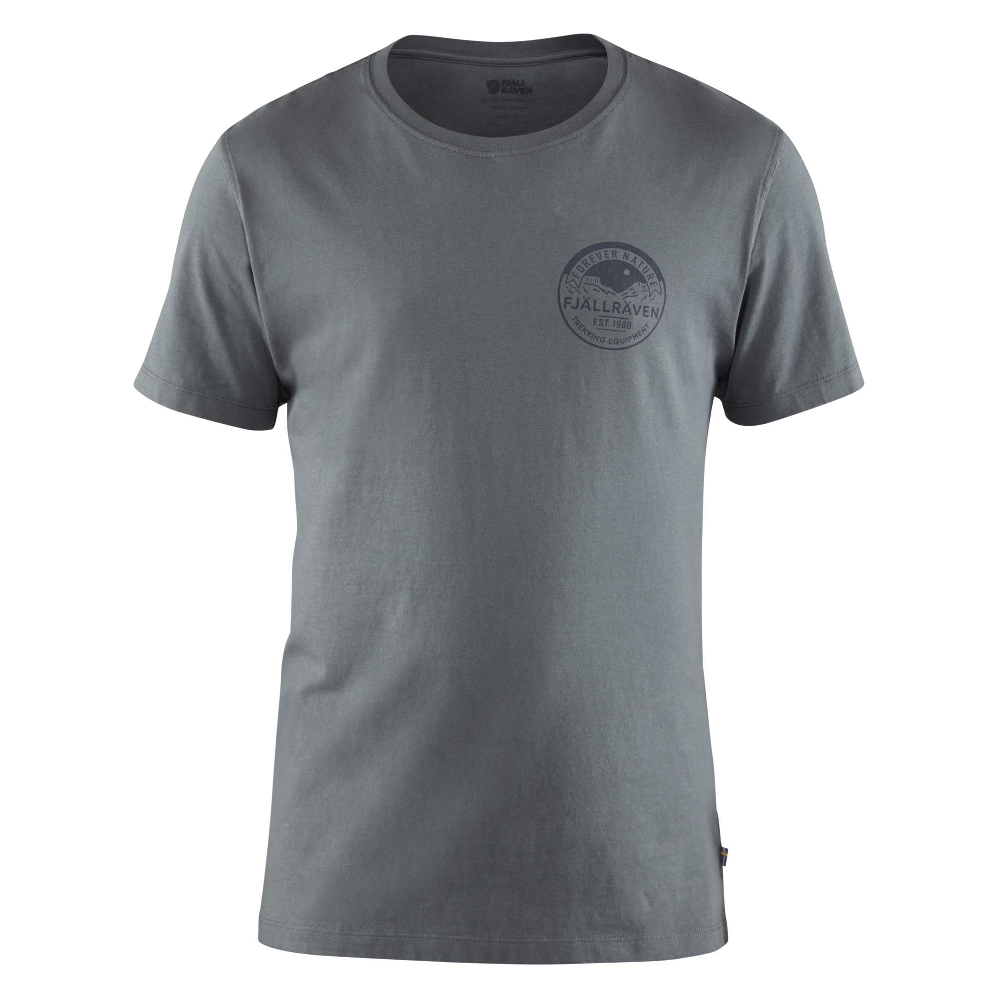 fjellreven forever nature badge t-shirt herre - dusk