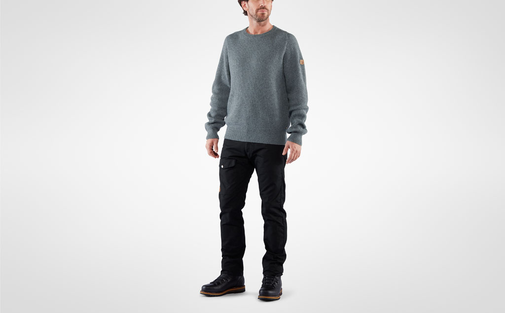 Fjellreven Greenland Re-Wool Crew Neck Herre - Image 6