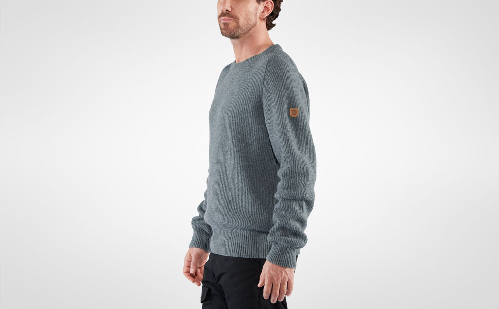 Fjellreven Greenland Re-Wool Crew Neck Herre - Image 7