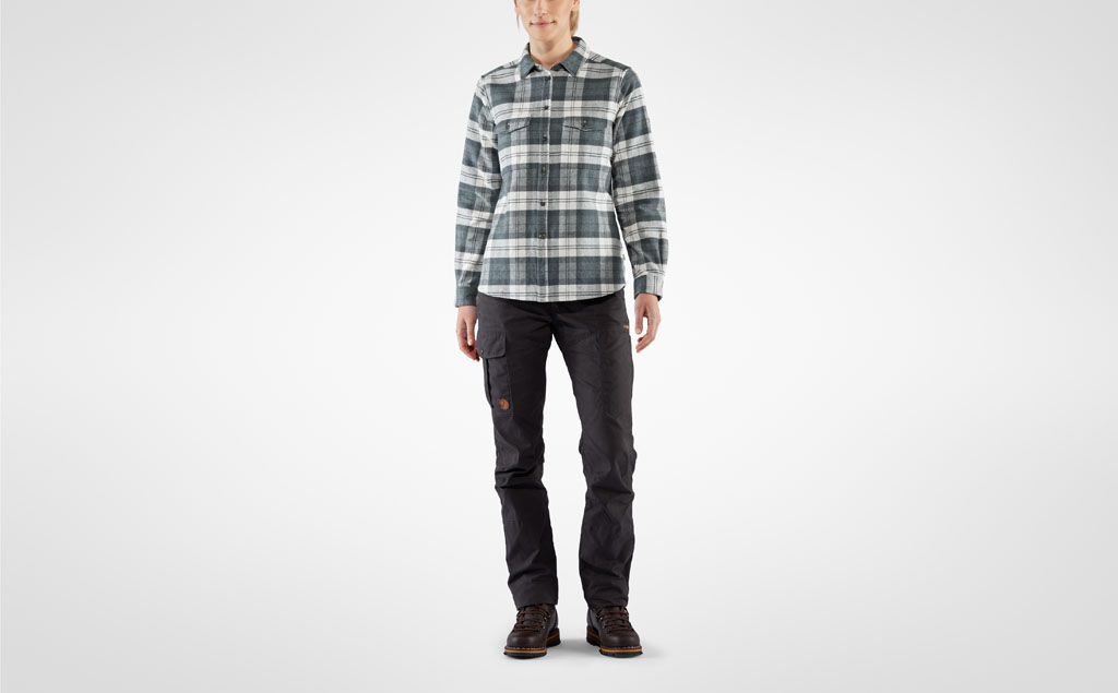 Fjällräven Övik Heavy Flannel Skjorte Dame - Image 5