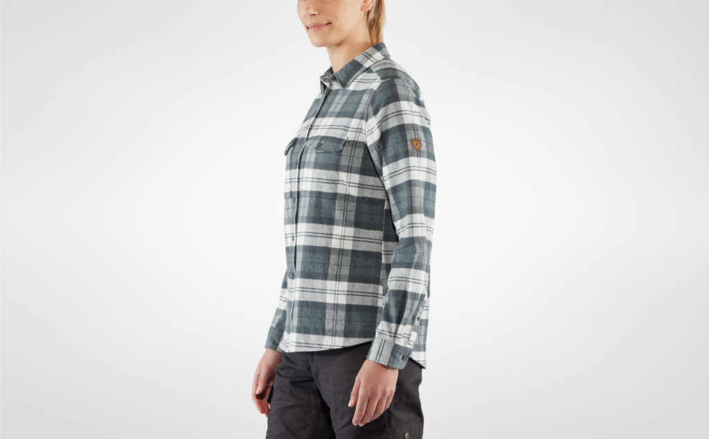 Fjällräven Övik Heavy Flannel Skjorte Dame - Image 6