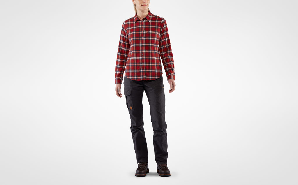 Fjällräven Övik Flannel Skjorte Dame - Image 2