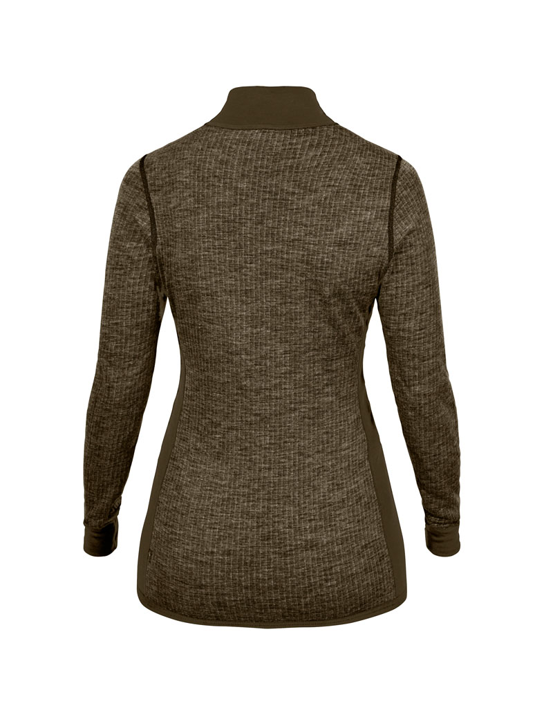 Fjellreven Värmland Woolterry Half Zip Dame - Image 2