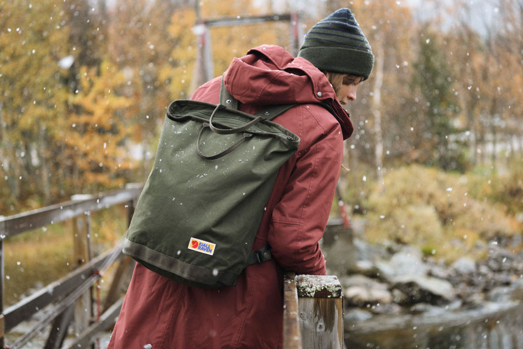 Fjellreven Classic Striped Knit Hat - Image 6