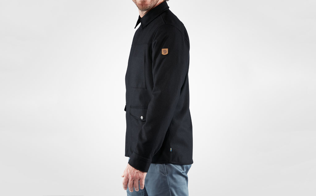 Fjellreven Greenland Re-Wool Shirt Jacket Herre - Image 3