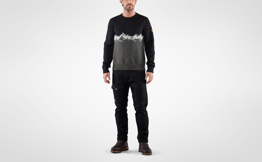 Fjellreven Greenland Re-Wool View Sweater Herre - Image 5