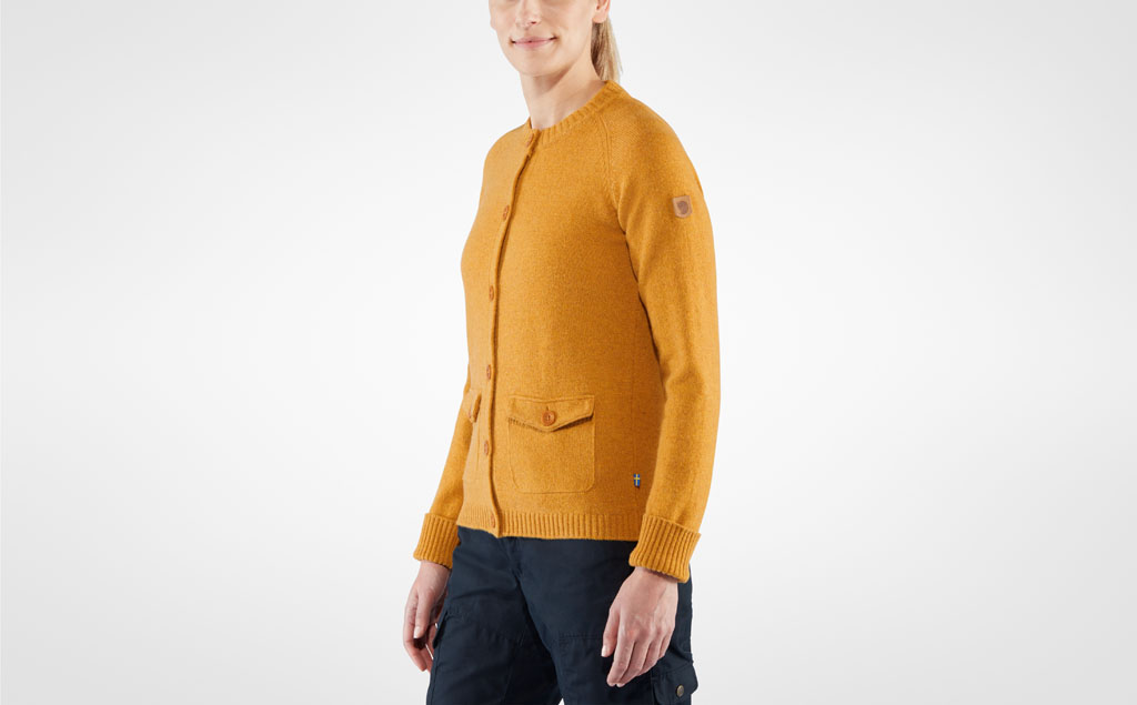 Fjellreven Greenland Re-Wool Cardigan Dame - Image 7