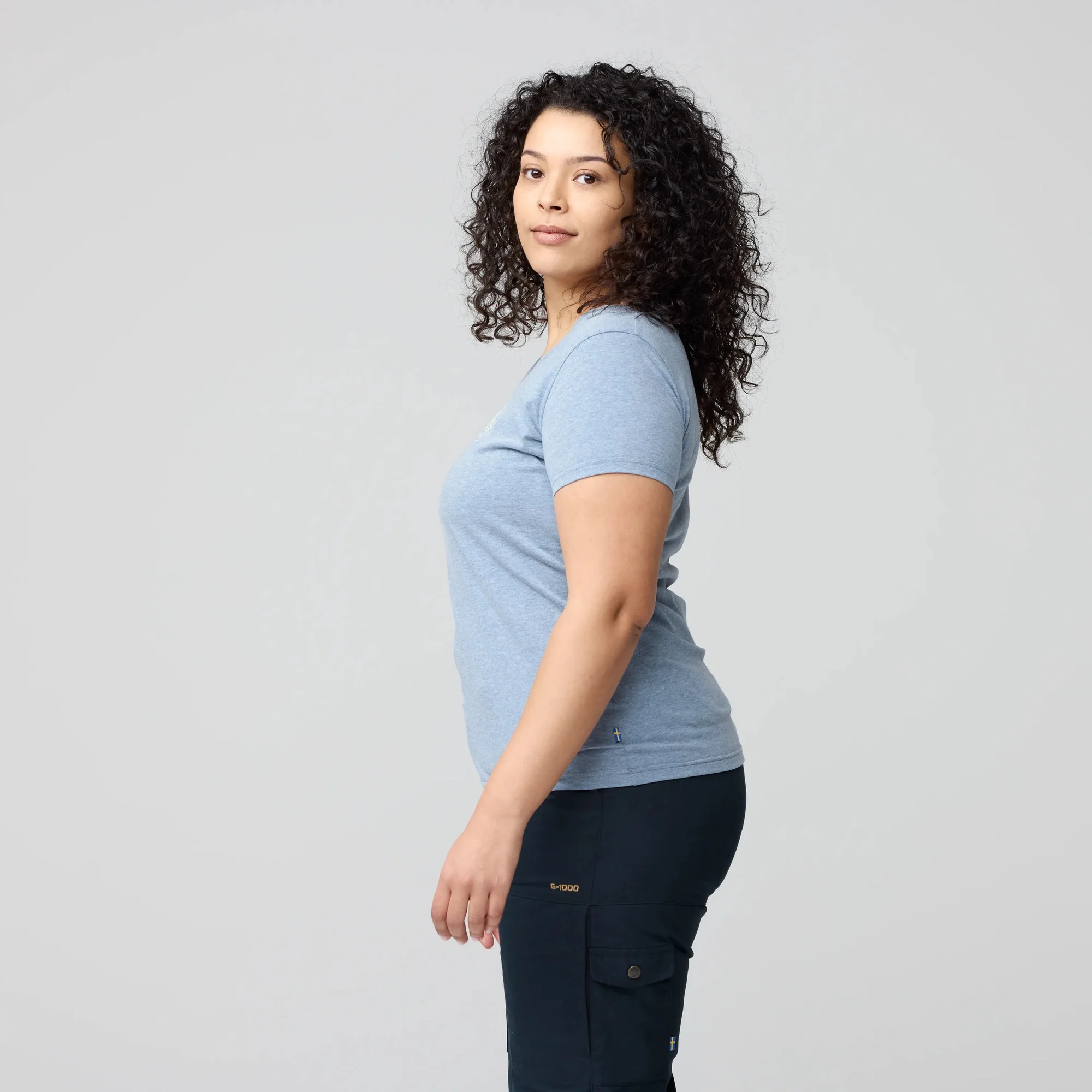 Fjällräven 1960 Logo T-skjorte Dame - Image 8