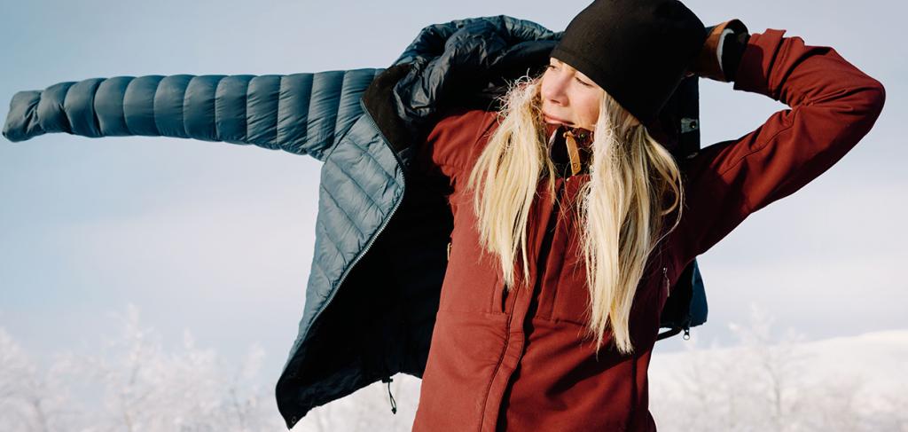 Fjellreven vinterjakke dame