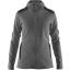 fjellreven keb fleece hoodie dame - grey - dark grey