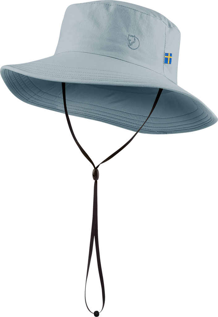 fjellreven abisko sun hat - mineral blue