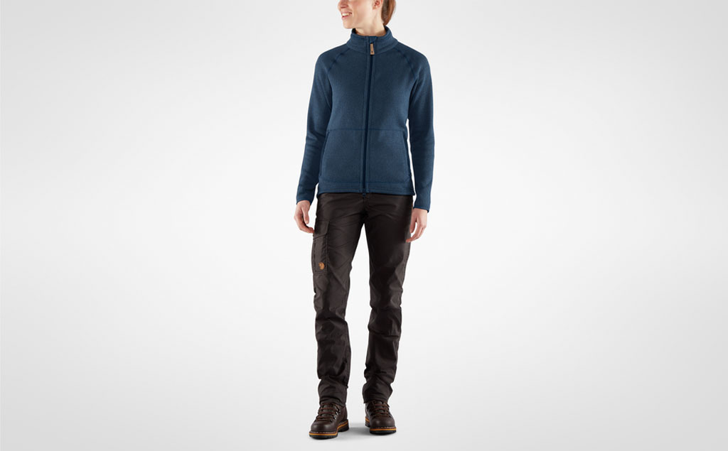 Fjällräven Övik Fleece Zip Sweater Dame - Image 5