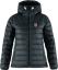 fjellreven expedition pack down hoodie dame - black