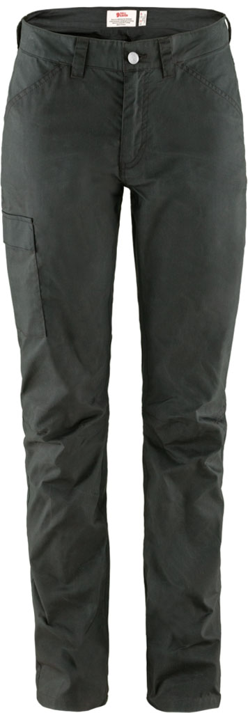 fjellreven vardag lite trousers dame - dark grey