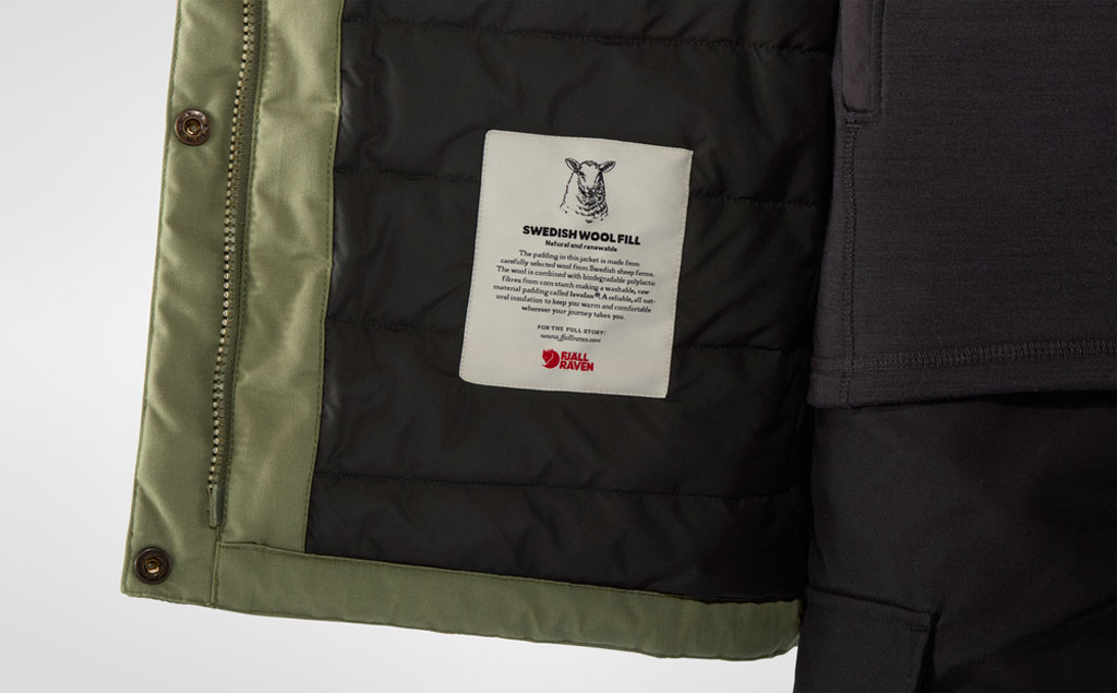 Fjellreven Vidda Pro Wool Padded Jakke Dame - Image 13