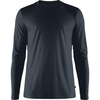 fjellreven abisko wool ls herre - dark navy