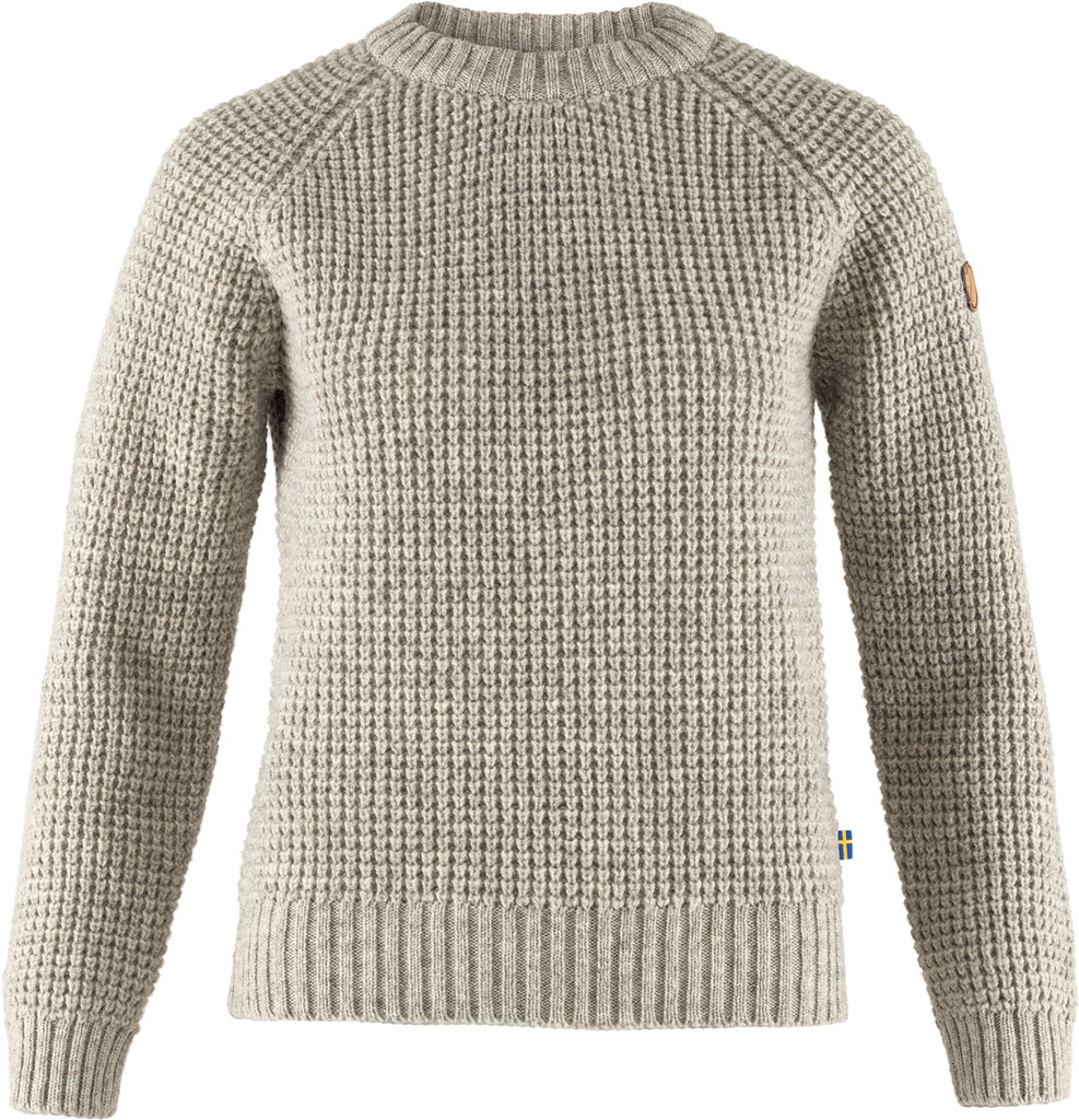 fjellreven brattlands sweater no.1 dame - fog