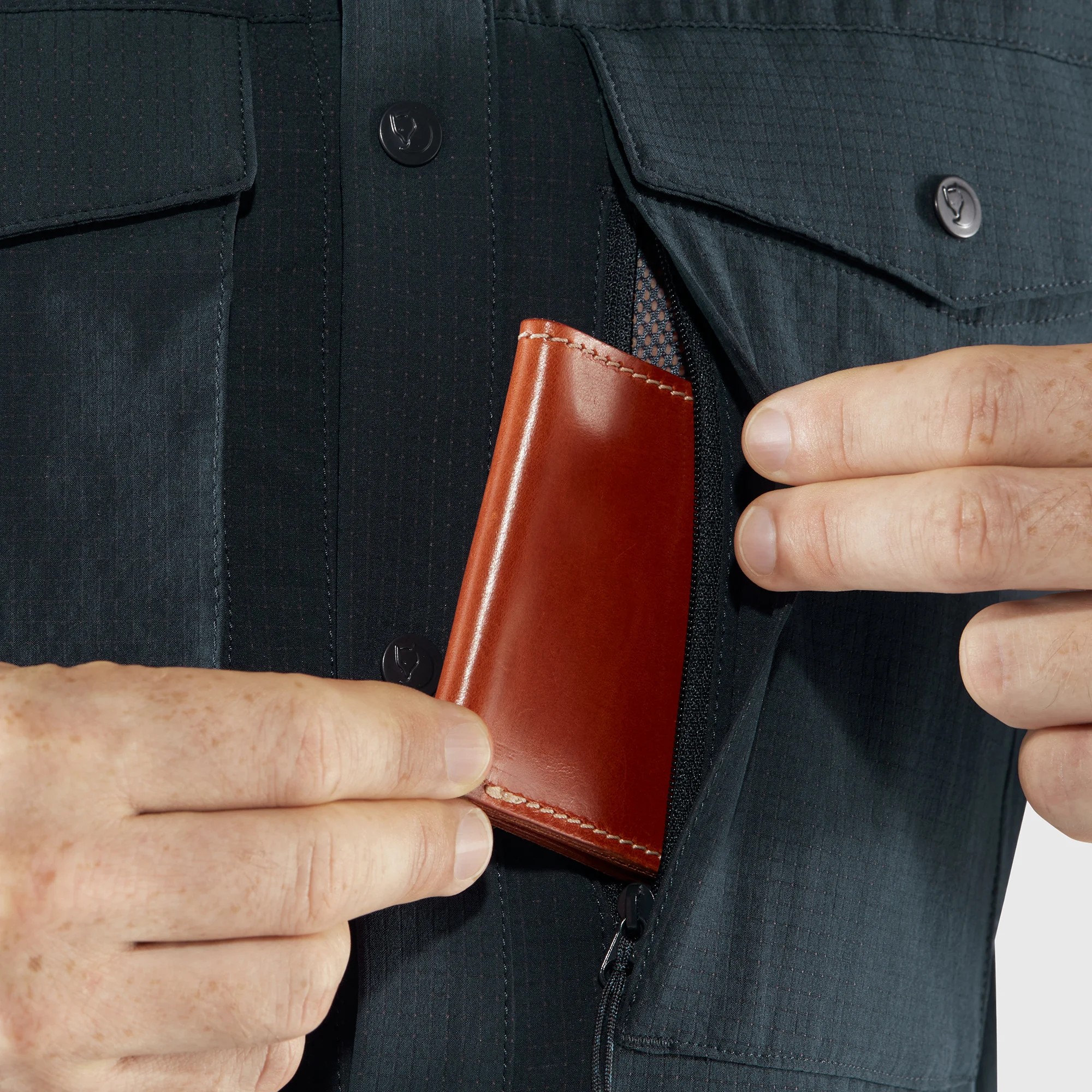 Fjellreven Abisko Trekking Shirt SS Herre - Image 7