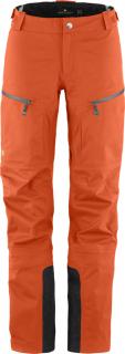 fjellreven bergtagen eco-shell trousers dame - hokkaido orange