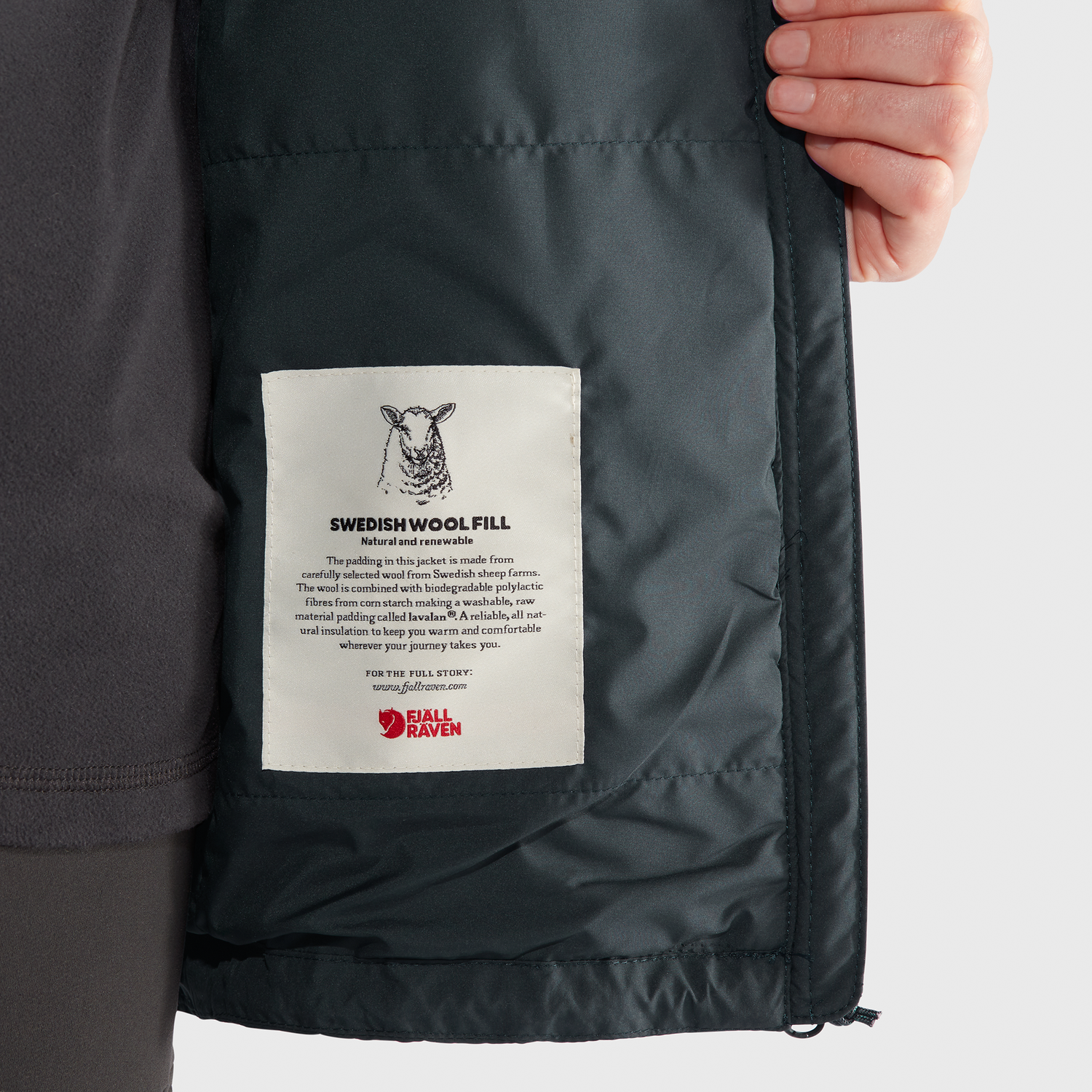 Fjällräven Keb Wool Padded Jakke Dame - Image 3