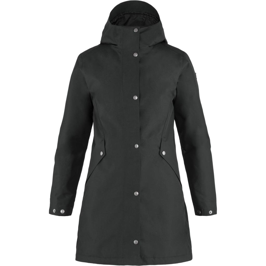 fjellreven visby 3 in 1 jacket dame - black