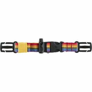 fjellreven kånken rainbow chest strap - rainbow pattern