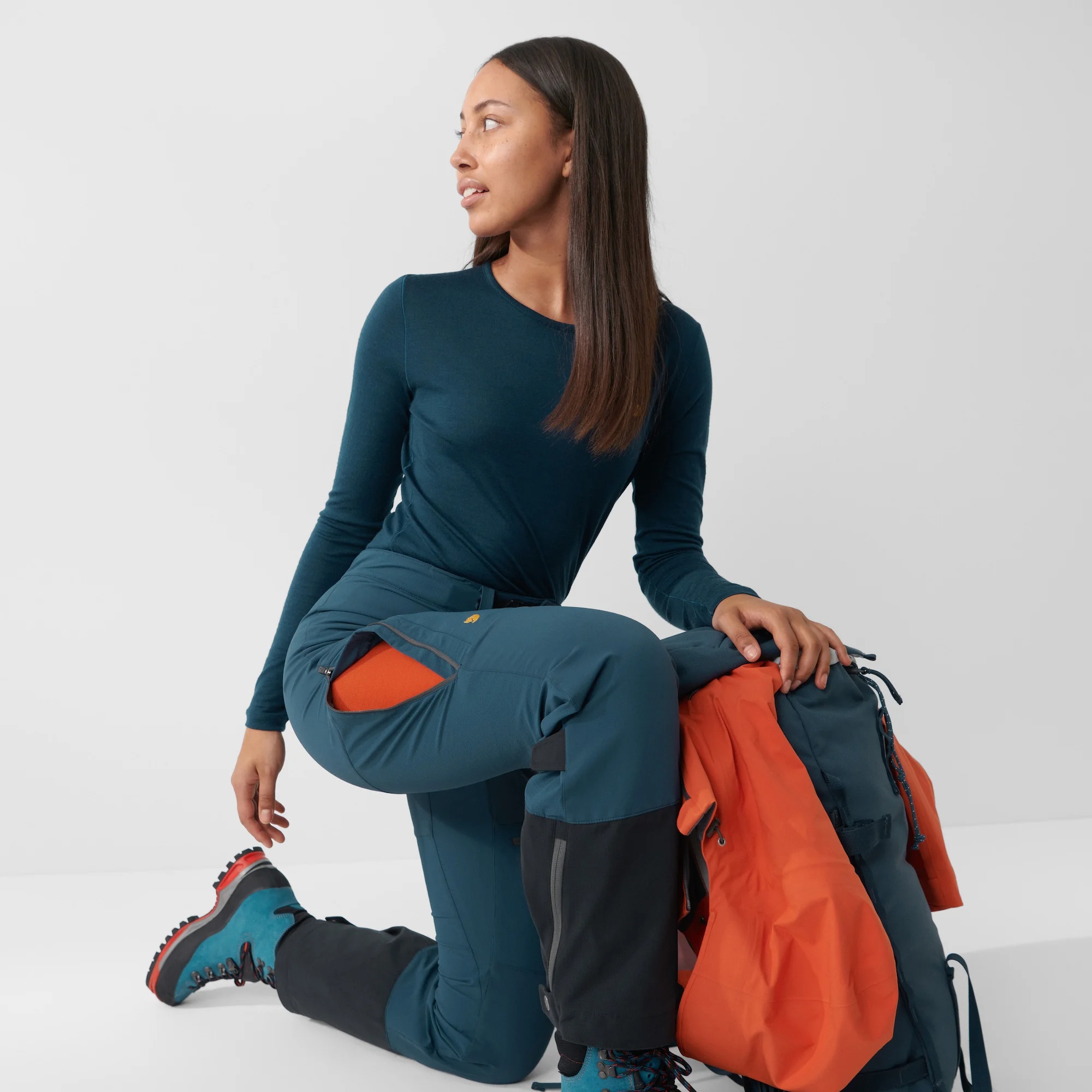 Fjällräven Bergtagen Touring Bukse Dame - Image 7