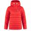 fjellreven expedition pack down anorak dame - true red