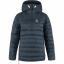 fjellreven expedition pack down anorak dame - navy