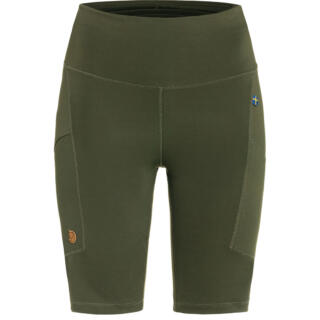 fjellreven abisko short tights dame - deep forest