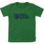 fjellreven kids fjällräven logo t-shirt - palm green