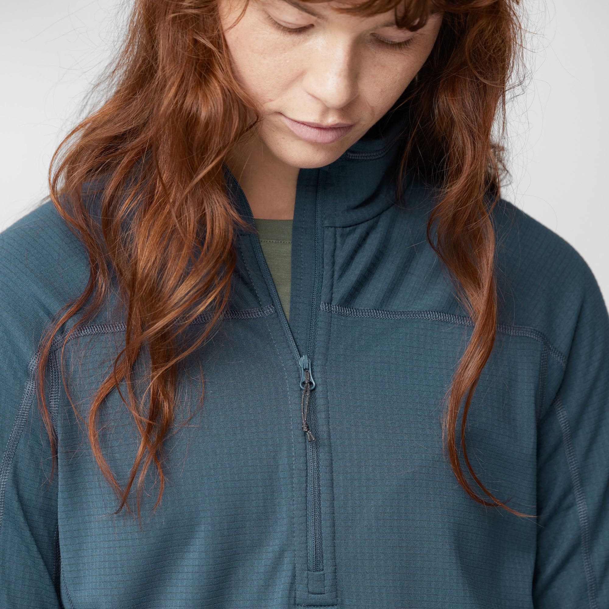 Fjällräven Abisko Lite Fleece Half Zip Dame - Image 6