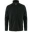 fjellreven Övik fleece zip sweater herre - black