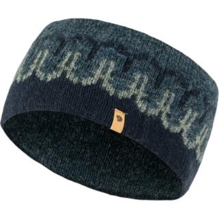 fjellreven Övik path knit headband - dark navy - navy