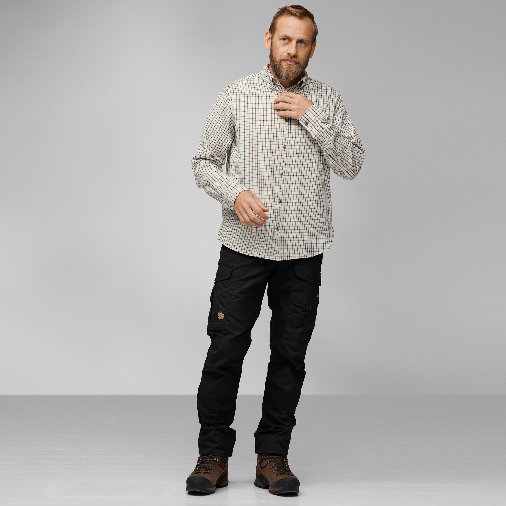 Fjällräven Sörmland Lite Flannel Shirt Herre - Image 3